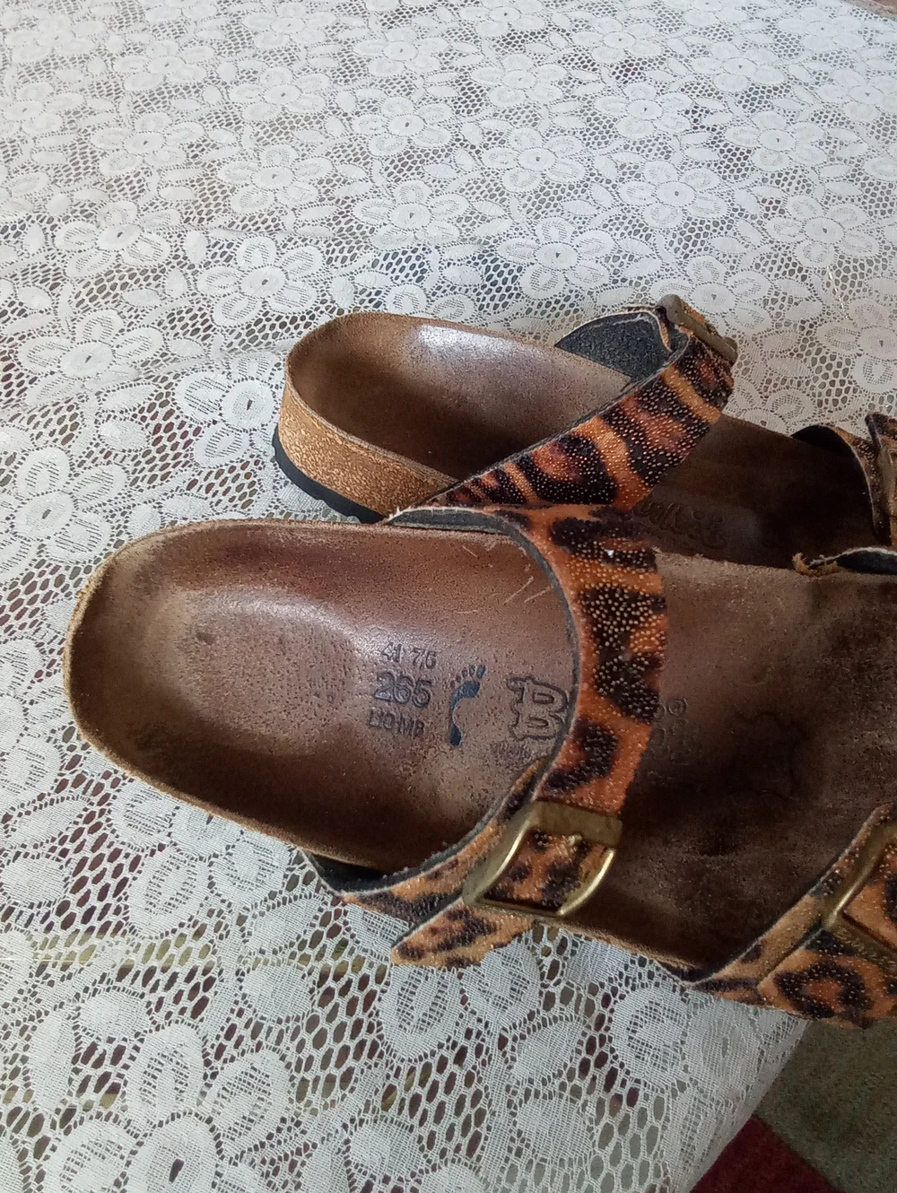 Birkenstock Leopard 2 Strap Sandal, Size 41 ( 10)